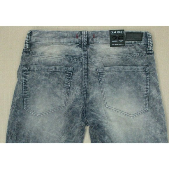 Dear John Low Rise Skinny Corduroy Pants Size 26 - Picture 1 of 10